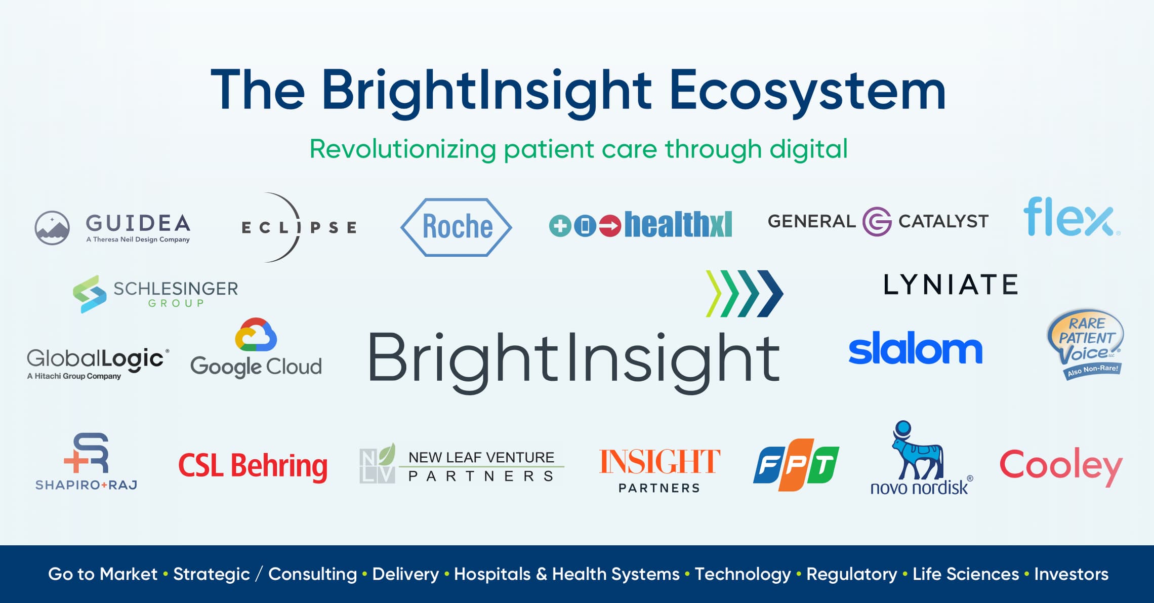 Bright Insight Ecosystem Logo Map