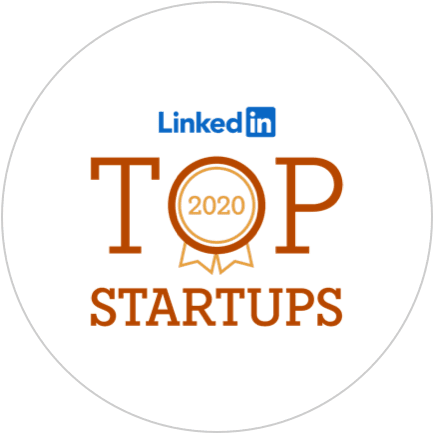 Award Linkedin top startups 2020