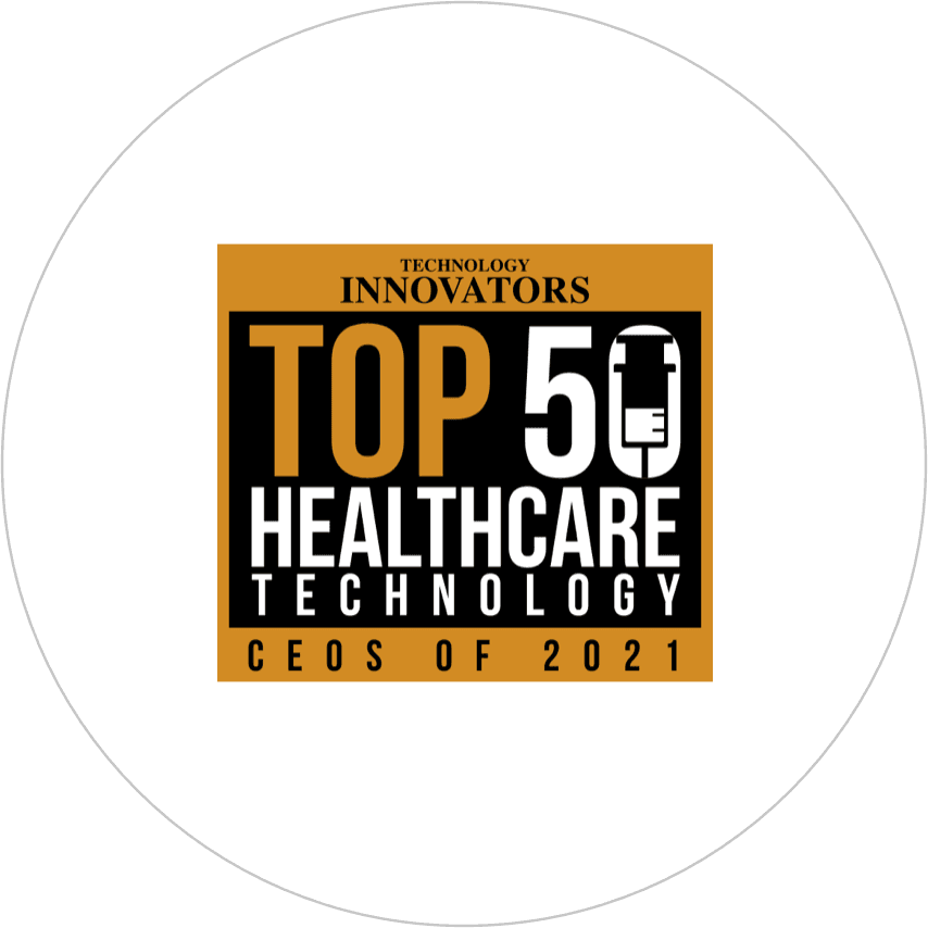 Award top 50 healthcare technology ceo of 2021