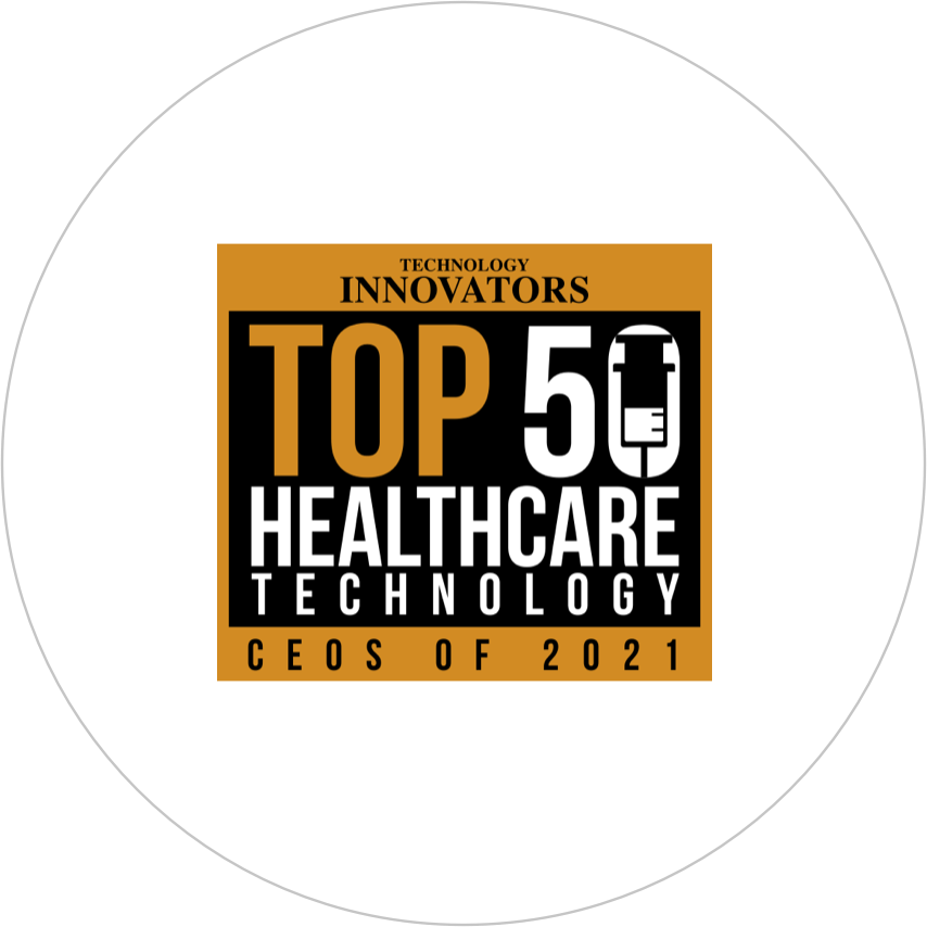 Award top 50 healthcare technology ceo of 2021